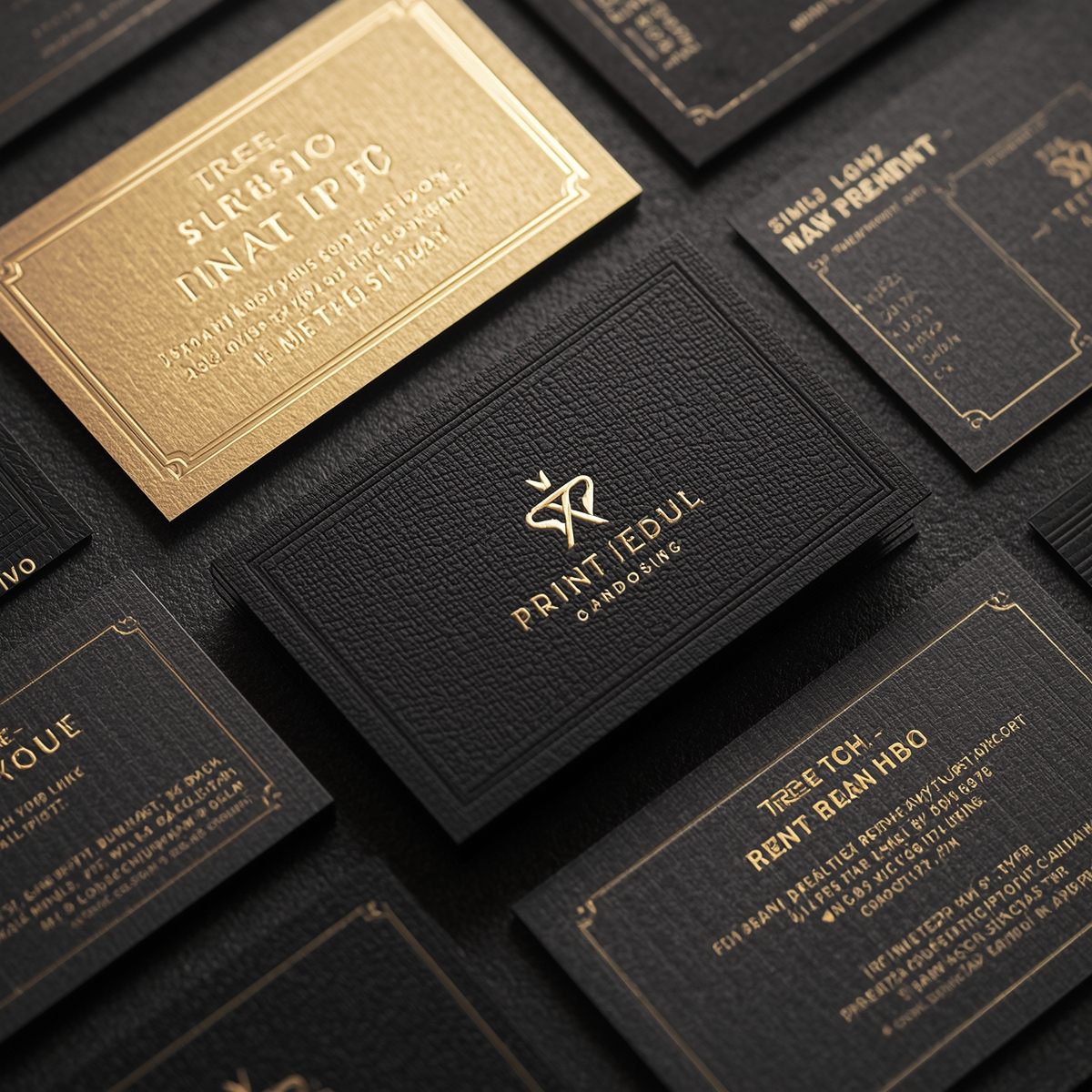 Handmadehandgift portfolio sample - luxury business cards
